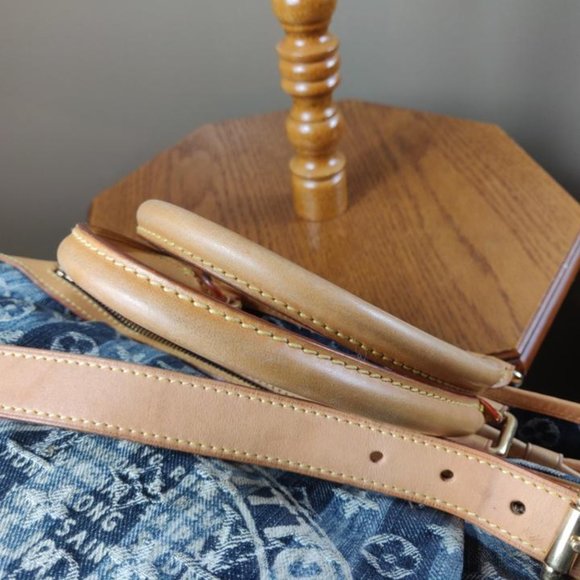 Louis Vuitton Cabas Raye Gm Blue Denim - Picture 6 of 17